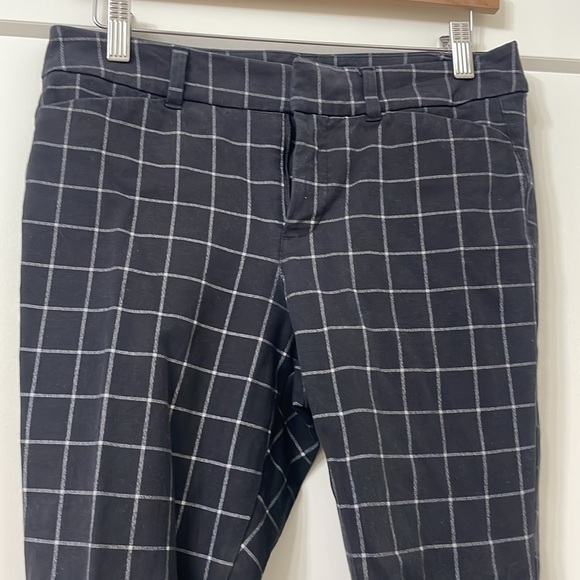 Pixie High Rise plaid pant petite - Picture 2 of 5